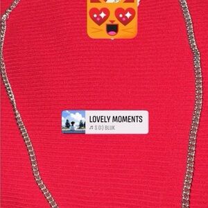 Michael Kors Vibrant Red Top with Silver Accent